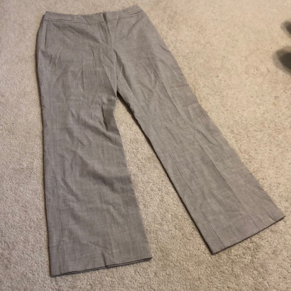 size 6 beige wide legged pants - Picture 3 of 6